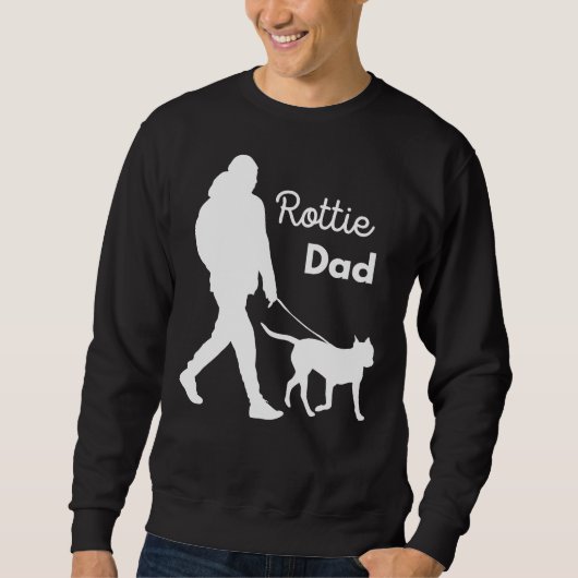Rottweiler Vater 7 Sweatshirt (Vorderseite)