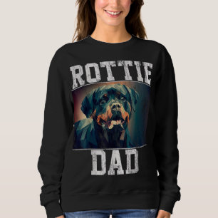 Rottweiler Vater - Geschenk für Rottie Lover Sweatshirt