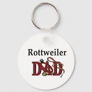 Rottweiler Vater-Geschenke Schlüsselanhänger