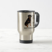 Rottweiler Vater-Tasse Reisebecher (VorderseiteRechts)