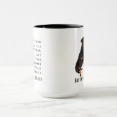 Rottweiler Vater-Tasse Tasse (Zentrum)