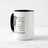 Rottweiler Vater-Tasse Tasse (Vorderseite Links)