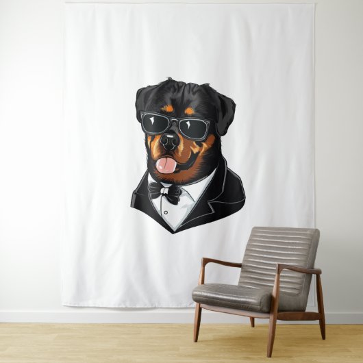 Rottweiler Wandteppich (Beispiel)