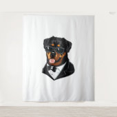 Rottweiler Wandteppich (Vorderseite)