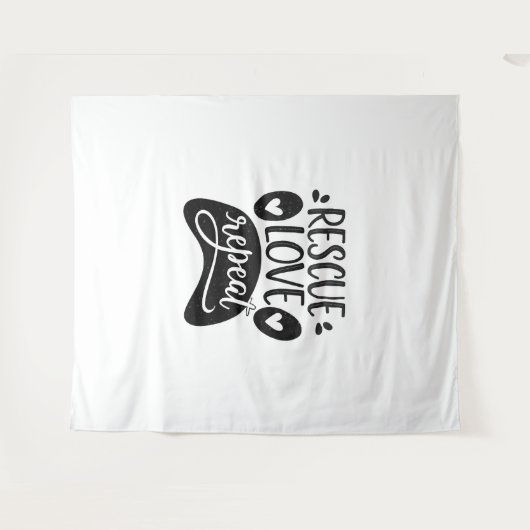 Rottweiler Wandteppich (Vorderseite (Horizontal))