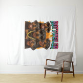 Rottweiler Wandteppich (Beispiel (Horizontal))