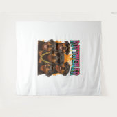 Rottweiler Wandteppich (Vorderseite (Horizontal))