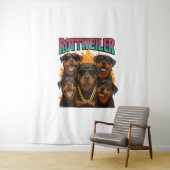 Rottweiler Wandteppich (Beispiel)
