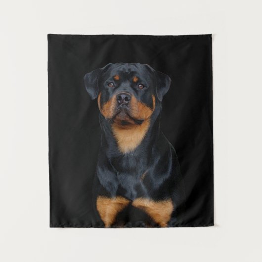 Rottweiler Wandteppich (Vorderseite)
