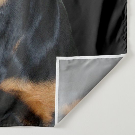 Rottweiler Wandteppich (Detail)