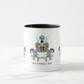 Rottweiler Wappen Tasse (Zentrum)