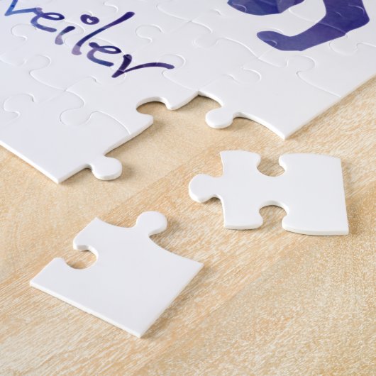 Rottweiler Watercolor Puzzle (Seite)