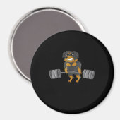 Rottweiler Weightlift-Bodybuilding Magnet (Vorderseite/Rückseite)