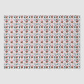 Rottweiler-Weihnachts-Seidenpapier Seidenpapier (Vorderseite)