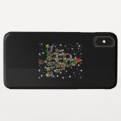 Rottweiler Weihnachtsbaum, gedeckt durch Blitzlich Case-Mate iPhone Hülle (Rückseite (Horizontal))