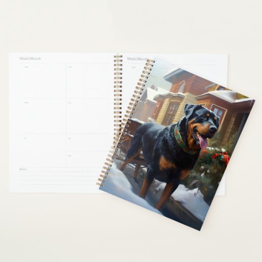 Rottweiler Weihnachtsfeiertage Planer (Anzeige)