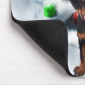 Rottweiler Weihnachtsgeschenke Mousepad (Ecke)