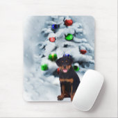 Rottweiler Weihnachtsgeschenke Mousepad (Mit Mouse)