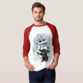Rottweiler Weihnachtsgeschenke T-Shirt (Vorne ganz)
