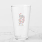 Rottweiler Weihnachtshelfer Glas (Rückseite)