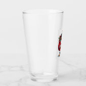 Rottweiler Weihnachtshelfer Glas (Rechts)