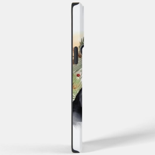 Rottweiler Weihnachtsmann Festliche Jungfrau Case-Mate iPhone Hülle (Rückseite / Rechts)