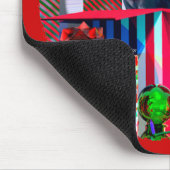 Rottweiler Weihnachtsüberraschung Mousepad (Ecke)