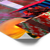 Rottweiler Weihnachtsüberraschung Poster (Ecke)