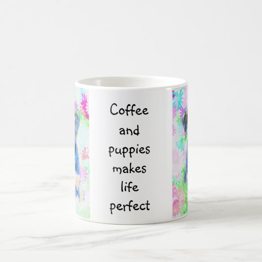 Rottweiler Welpe Kaffeetasse