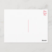 Rottweiler Welpen Hund Grußkarte - Leere Postkarte (Rückseite)