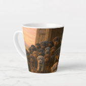Rottweiler Welpen Milchtasse (Linke Ecke)