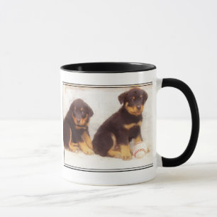 Rottweiler Welpen-Tasse Tasse