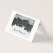 Rottweiler Welpen Weihnachtskarte (Vorderseite)