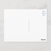 Rottweiler Welpenhund Leere Postkarte (Rückseite)