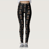 Rottweiler WelpenLeggings 1 Leggings (Vorderseite)