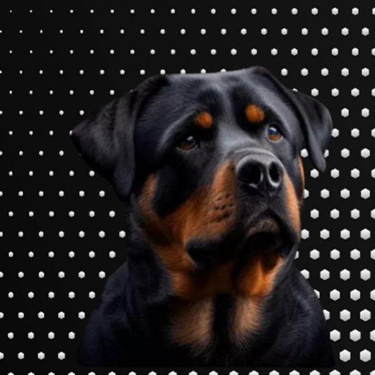 Rottweiler White Golf Headcover