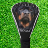   Rottweiler White Golf Headcover