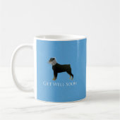 Rottweiler wird bald gut designt kaffeetasse (Links)