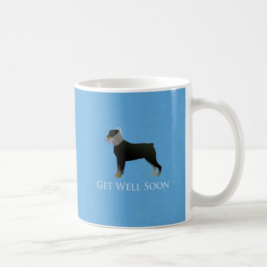 Rottweiler wird bald gut designt kaffeetasse (Rechts)