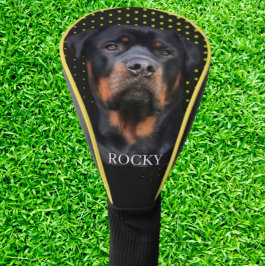   Rottweiler Yellow Golf Headcover