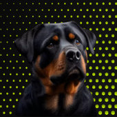 Rottweiler Yellow Golf Headcover