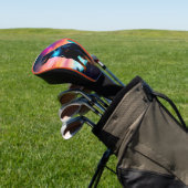 Rottweiler zu einer Alien World Golf Headcover (In SItu)