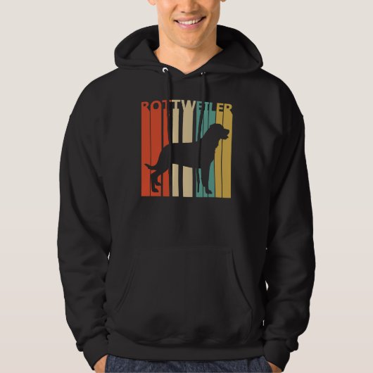 Rottweiler zur Mama von Hunden oder Vätern Hoodie (Vorderseite)