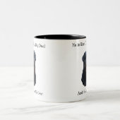 Rottweiler Zweifarbige Tasse (Mittel)