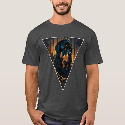 Rottweilerdog headdog sport friend T-Shirt (Vorderseite)