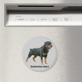 Rottweilers Rule Magnet (In Situ (Geschirrspüler))