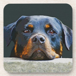Rottwelier Getränkeuntersetzer