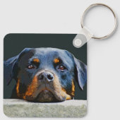 Rottwelier Schlüsselanhänger (Rückseite)