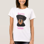 Rotty-Liebe T-Shirt (Vorderseite)