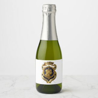 RÓTULO VINHOS - CHAMPAGNE COM BRAZÃO - NOVIDADE! SCHAUMWEINETIKETT